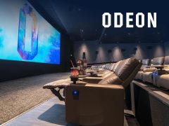 ODEON Cinema: Luxurious movie experience. Large screen, comfortable seating. Premium cinema.
