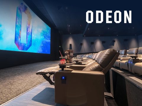 ODEON Cinema: Luxurious movie experience. Large screen, comfortable seating. Premium cinema.