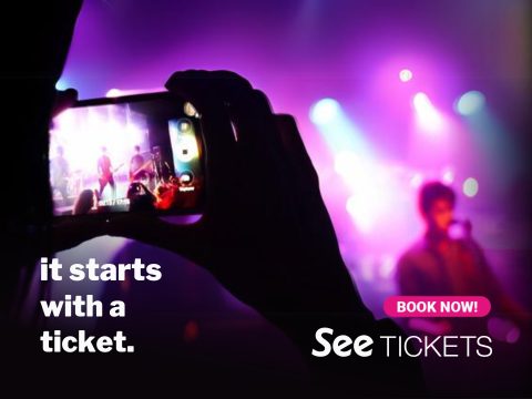 See Tickets new cover image featuring upcoming events and ticket information. Vibrant design promoting event tickets and concert tickets.