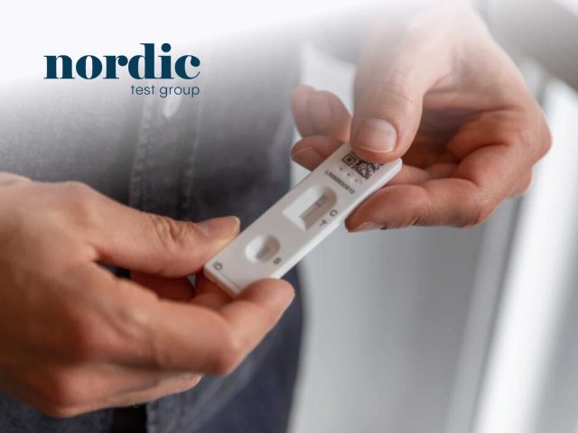 Nordictest Nordictest logo, sleek design, brand identity. High-resolution image for website or marketing materials.