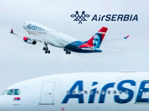 Air Serbia Air Serbia promotional image, Serbian airline, travel to Serbia, flight deals, airline promotion, 1920x1440