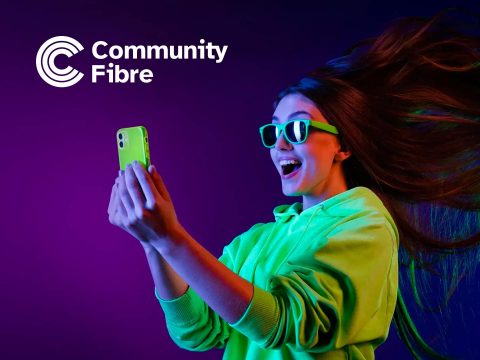 Community Fibre Community fibre optic network installation, modern infrastructure, high-speed internet access.