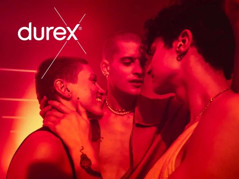 Durex Condom - Lubricated, Close-up. Sexual health, contraception, condoms for sale.