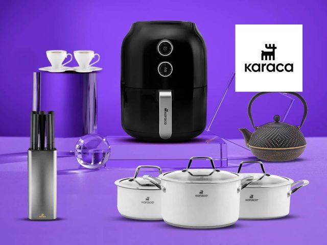 Karaca Karaca kitchenware - stylish cookware set, stainless steel, modern design, kitchen accessories, home decor, shopping deals