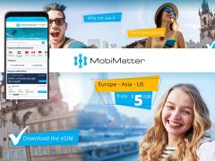 Mobile Matter cover art: Modern design with tech elements, showcasing a sleek mobile device. Deals & mobile technology promotions.