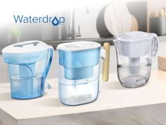 Waterdrop cover, clear protective case for iPhone 14 Pro Max, durable and slim, available for sale.