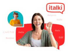 italki cover image: language learning platform, online tutors, conversation practice, study abroad, online classes.