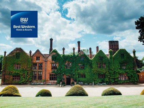 Best Western Hotels Resorts: Comfortable hotel cover image. Wide shot showcasing a welcoming atmosphere, ideal for travel and accommodation.