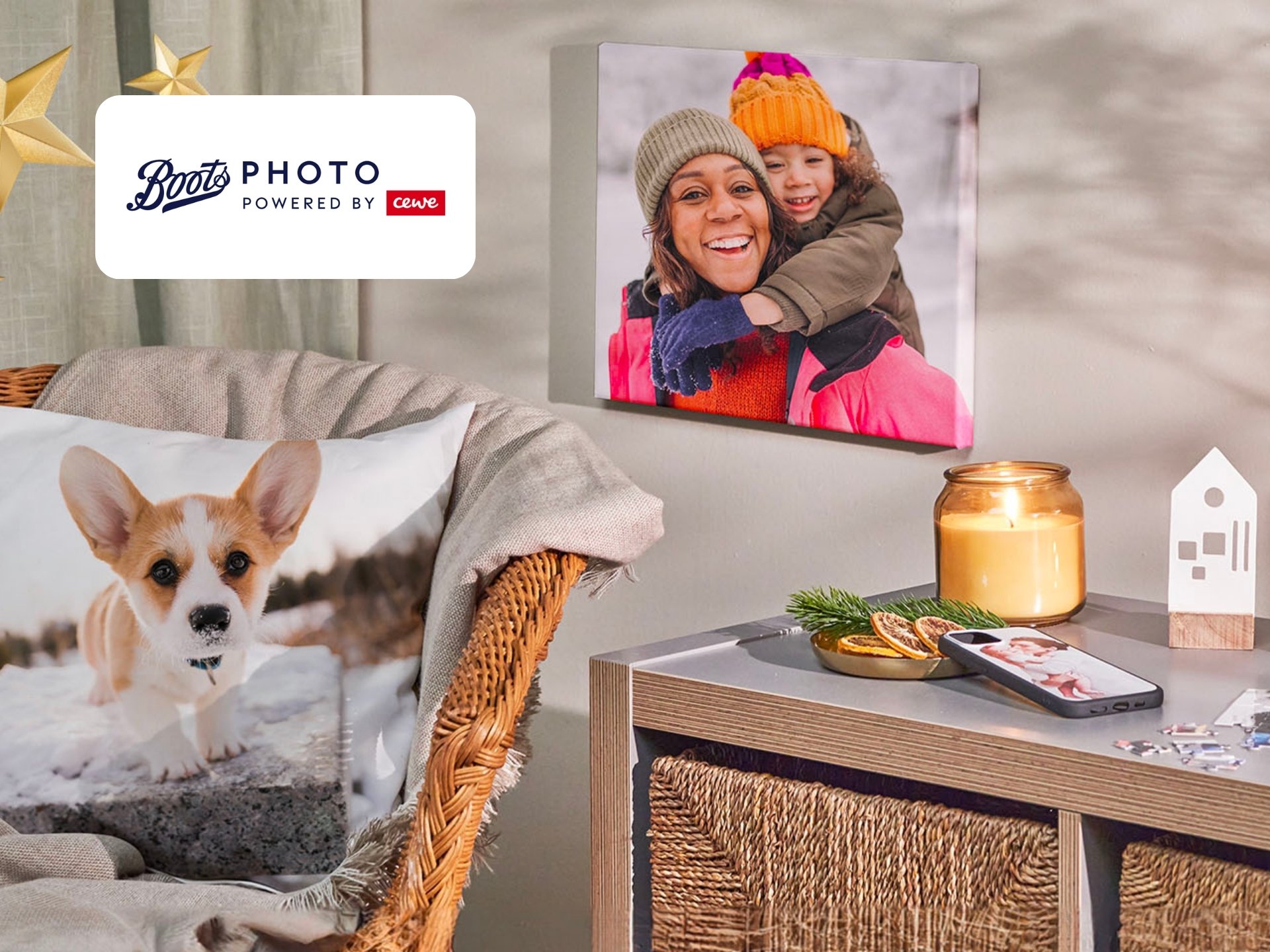 CEWE photo boots cover - stylish boots, winter fashion, photo album, personalized gifts, online photo printing