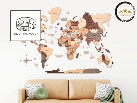 Close-up of a beautiful wooden book cover, showcasing rich grain and texture. High quality image for book design or interior decor.