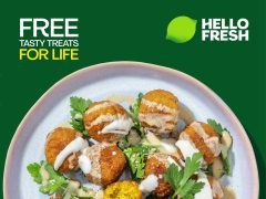 Hello Fresh meal kit delivery service. Fresh ingredients for easy home cooking. Meal planning, recipe ideas, convenient delivery.
