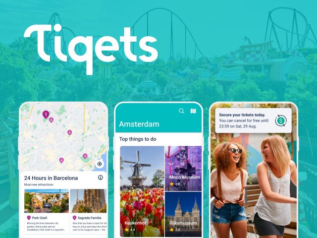 Tiqets Tiqets cover image showcasing a variety of event tickets – concerts, museums, shows. Explore local experiences and discover unique things to do.