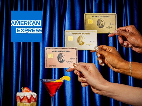 American Express credit card cover featuring the Amex logo. Ideal for travel rewards, cashback, and exclusive offers.