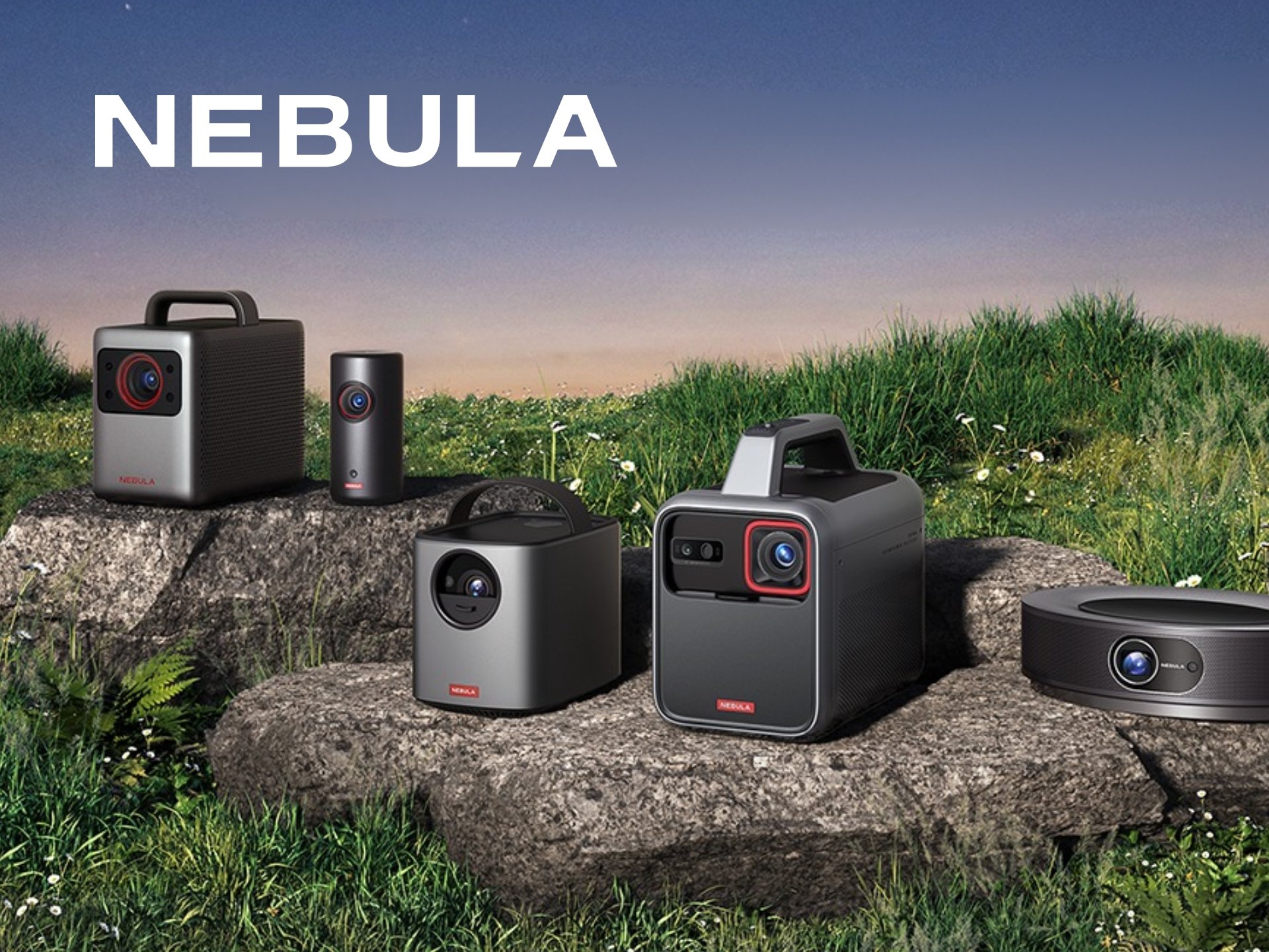 Anker Nebula Portable Projector - Compact, Portable Movie Theater. 1920x1440 resolution. Perfect for travel and home use.