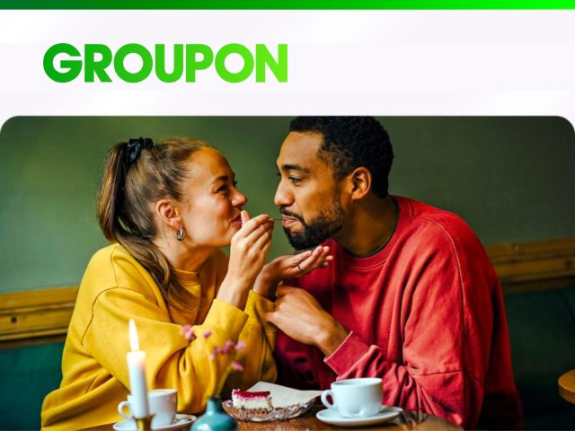 Groupon cover image showcasing various deals and discounts. Explore amazing savings on dining, beauty, travel, and more!