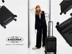 Eastpak backpack cover, durable protective sleeve for laptop and electronics. Black, stylish, water-resistant.