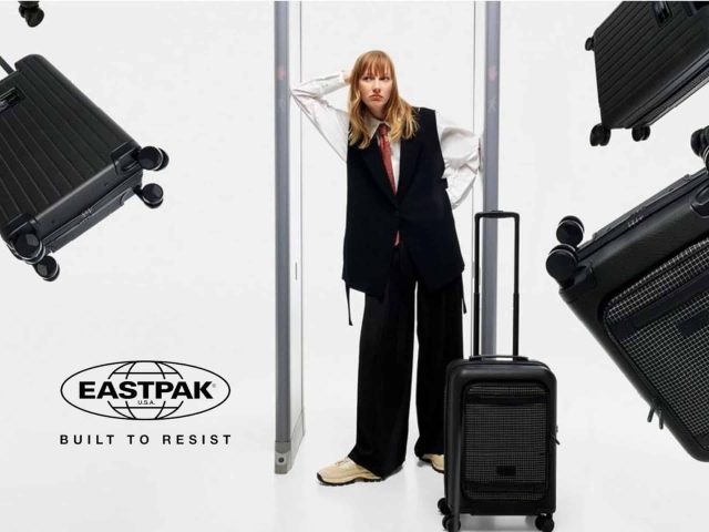 Eastpak backpack cover, durable protective sleeve for laptop and electronics. Black, stylish, water-resistant.