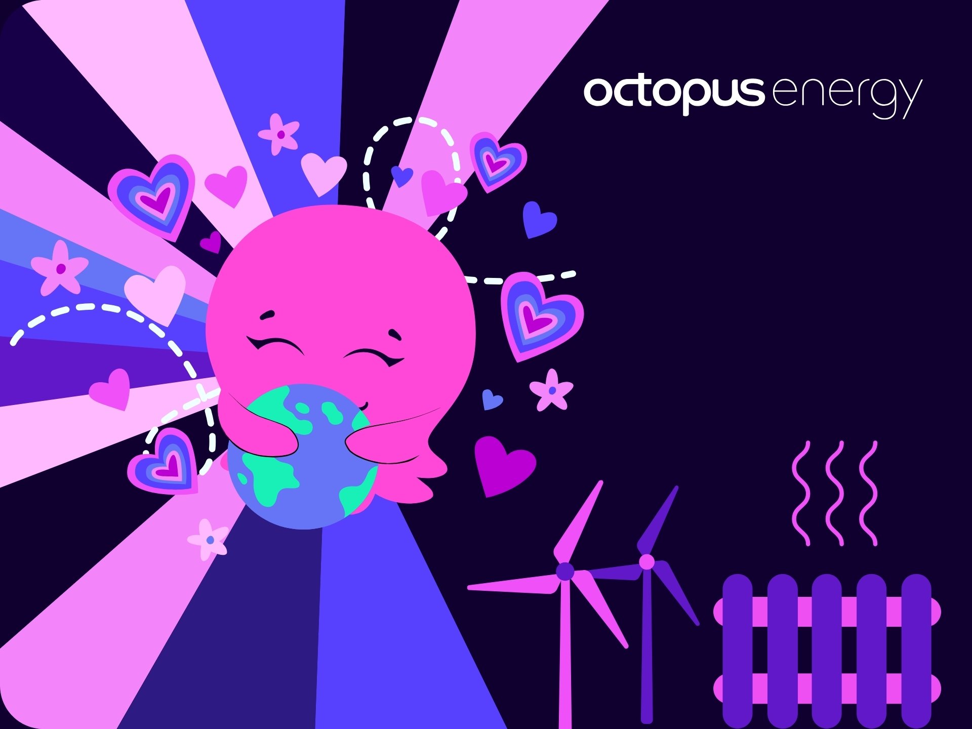 Octopus Energy promotional cover featuring an octopus and energy savings, highlighting deals and offers.