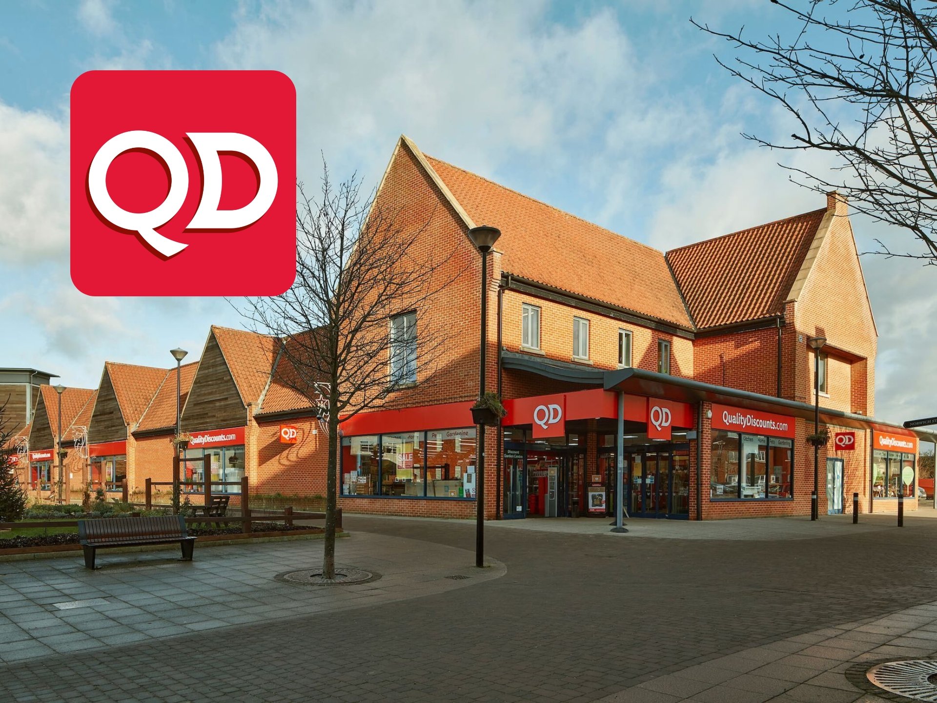 QD Stores Discount Code Quantity discount offer: Save more when you buy in bulk. Promotional flyer highlighting bulk buying savings and discounts.