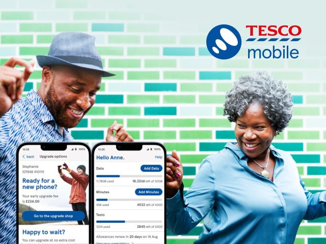 Tesco Mobile smartphone cover - Protective case for mobile phone. Available in various colors.