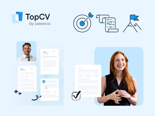 TopCV TopCV new cover image featuring a modern, professional design. Focus on career resources, job search assistance, and CV optimization.