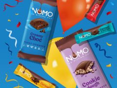 NOMO Vegan Chocolate Covered Almonds - Dark Chocolate, Healthy Snack, Vegan Dessert. 1920x1440