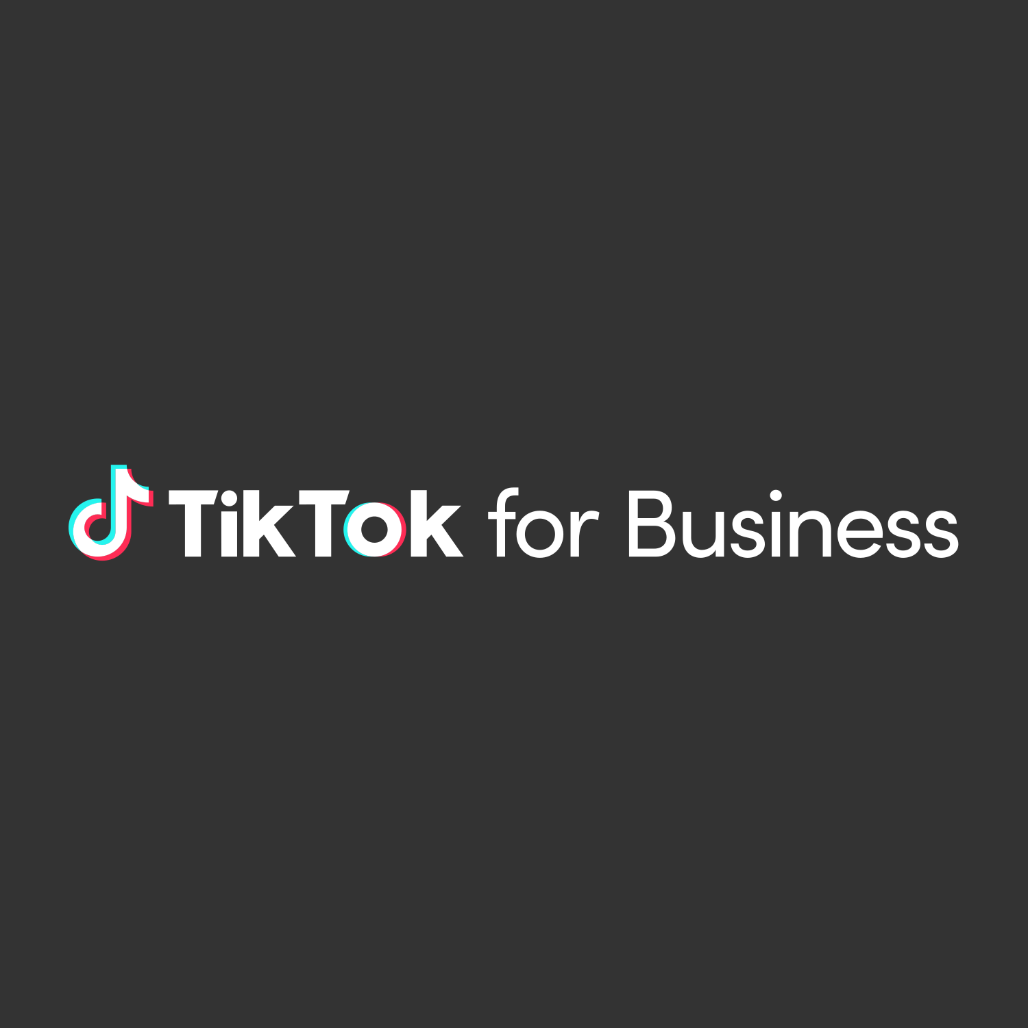 TikTok for Business brand logo, optimising advertising campaigns and brand visibility for UK businesses.