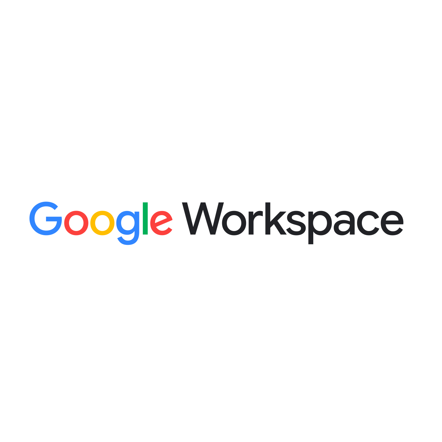 Official Google Workspace brand logo, featuring colourful 'G' icon and 'Google Workspace' text. Ideal for business solutions.