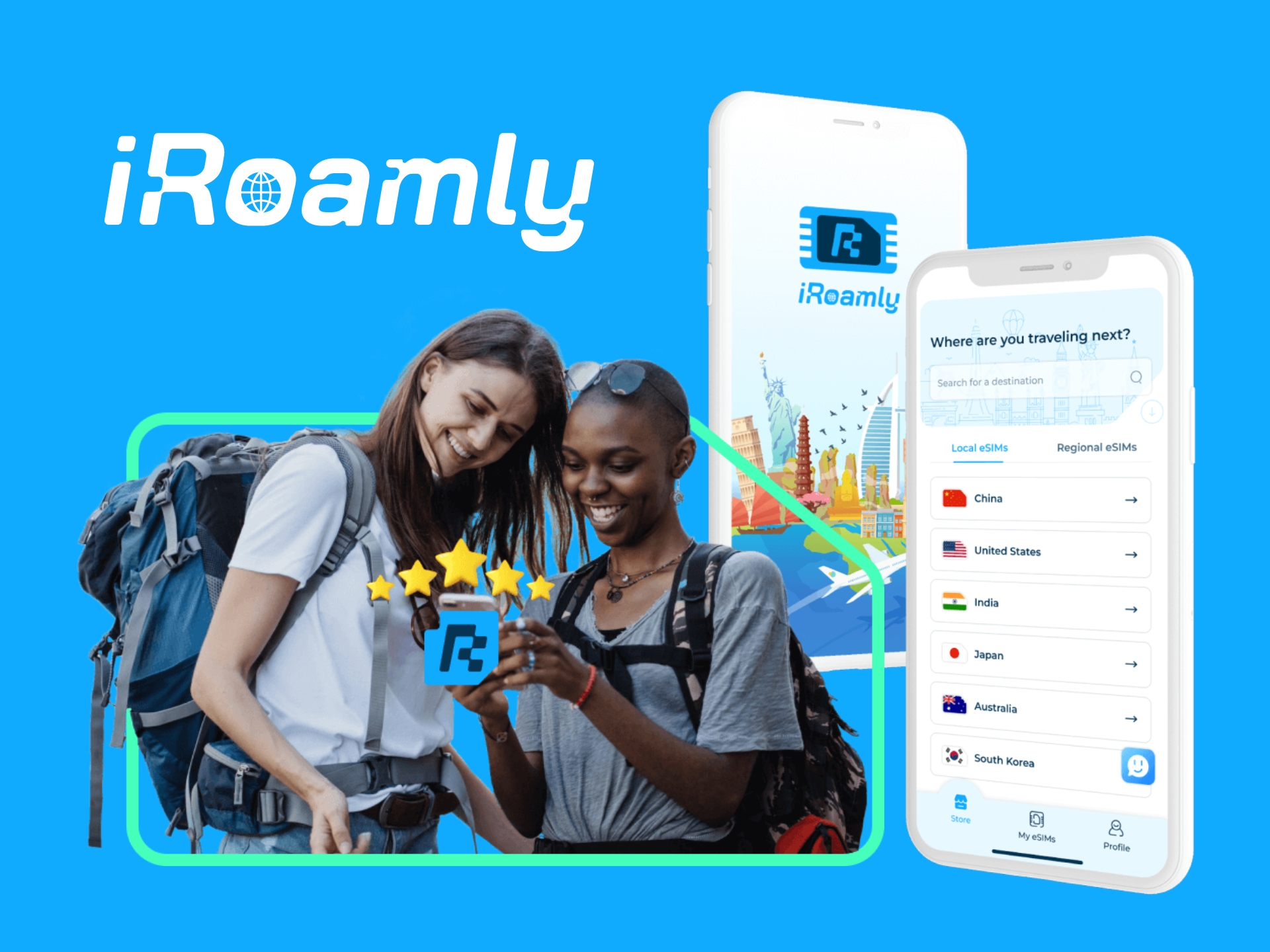 iRoamly Discount Code iRoamly eSIM cover - protective case for mobile eSIM, slim design, travel accessories.