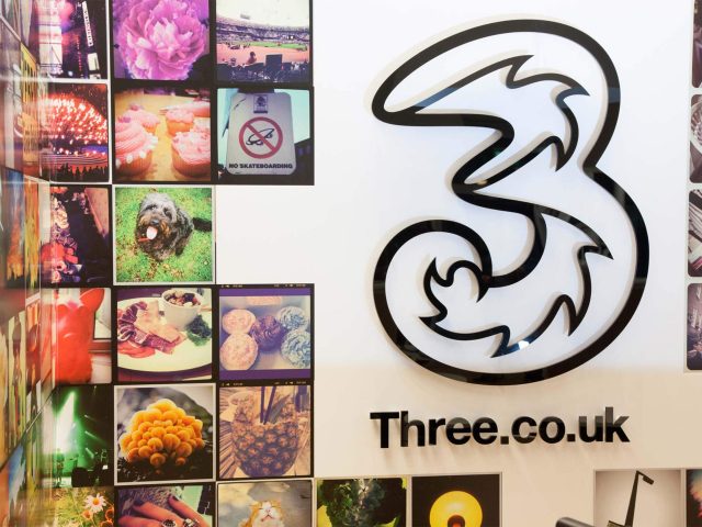 Three Three brand logo on a clean background, minimalist design, corporate identity.