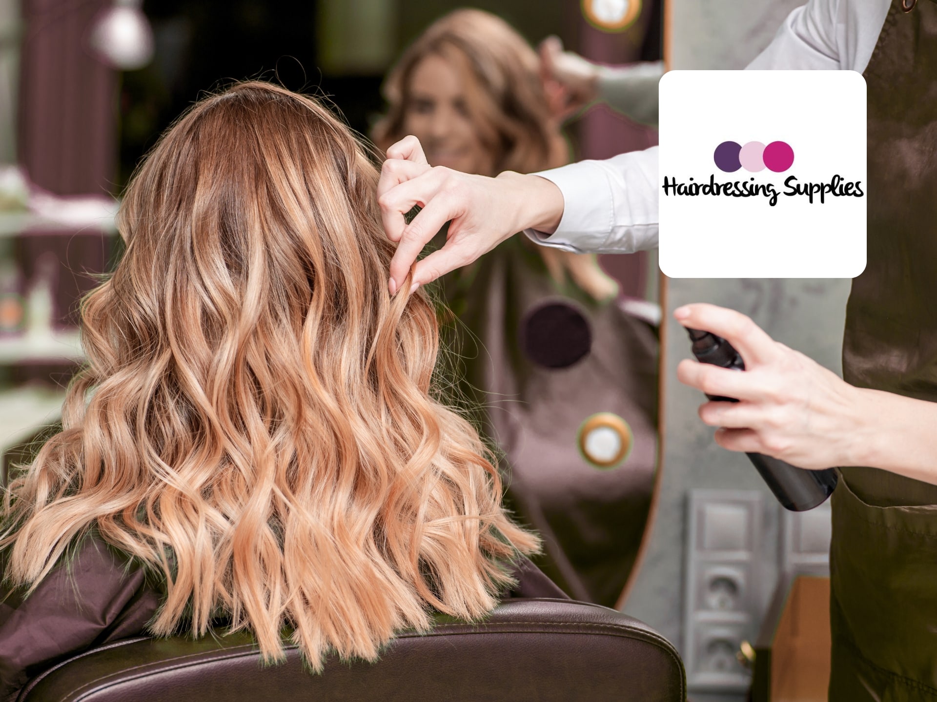 Hairdressing Supplies Discount Code Hairdressing supplies cover featuring a variety of tools and products, perfect for salon branding. #hairdressing #salon #supplies