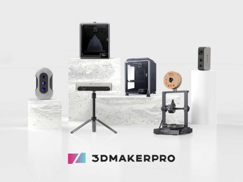 3DMakerpro 3DMakerPro logo and branding on a clean background, showcasing brand identity.