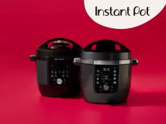 New Instant Pot cover on a stainless steel cooker. Shop Instant Pot deals and find the best pressure cooker accessories.