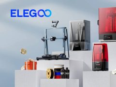 Elegoo cover for 3D printer, durable ABS plastic, protective shell, available in various colors, for Elegoo printers.