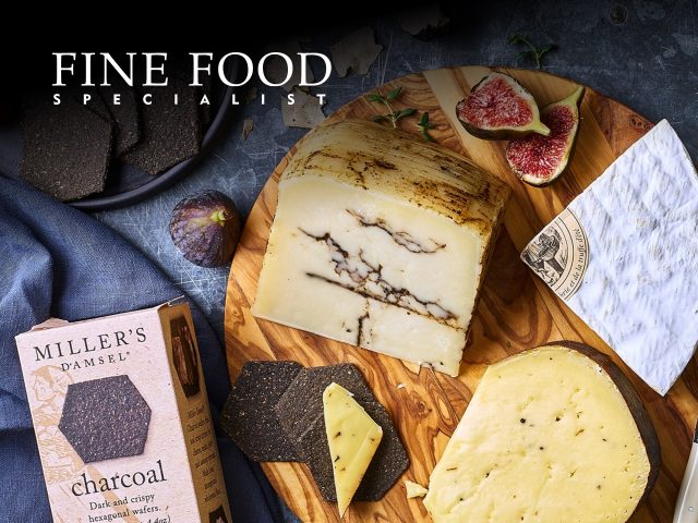 Fine food specialist cover image featuring gourmet products, curated selection, and premium quality. Luxury food, specialty foods, gourmet groceries, food shop.