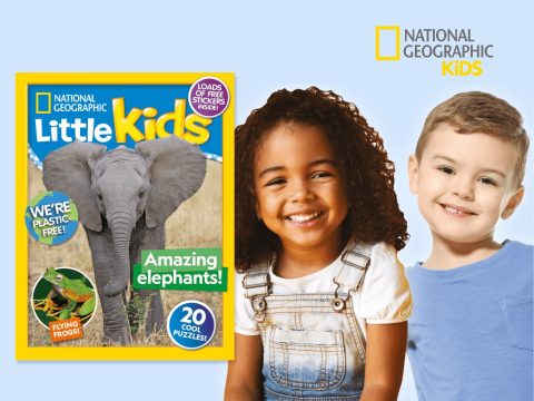 Nat Geo Kids National Geographic Kids magazine cover featuring vibrant illustrations of animals, kids, and nature. Explore fascinating facts and adventures for young readers.
