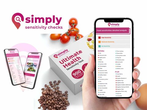 Simply Sensitivity Checks Simply Sensitivity Checks: Cover image featuring a stylish design for allergy and sensitivity testing services. Learn more about food sensitivity & intolerances.