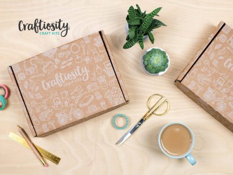 Craftiosity craft kit cover: Creative DIY projects & craft supplies for adults. Explore unique craft boxes & subscription options.
