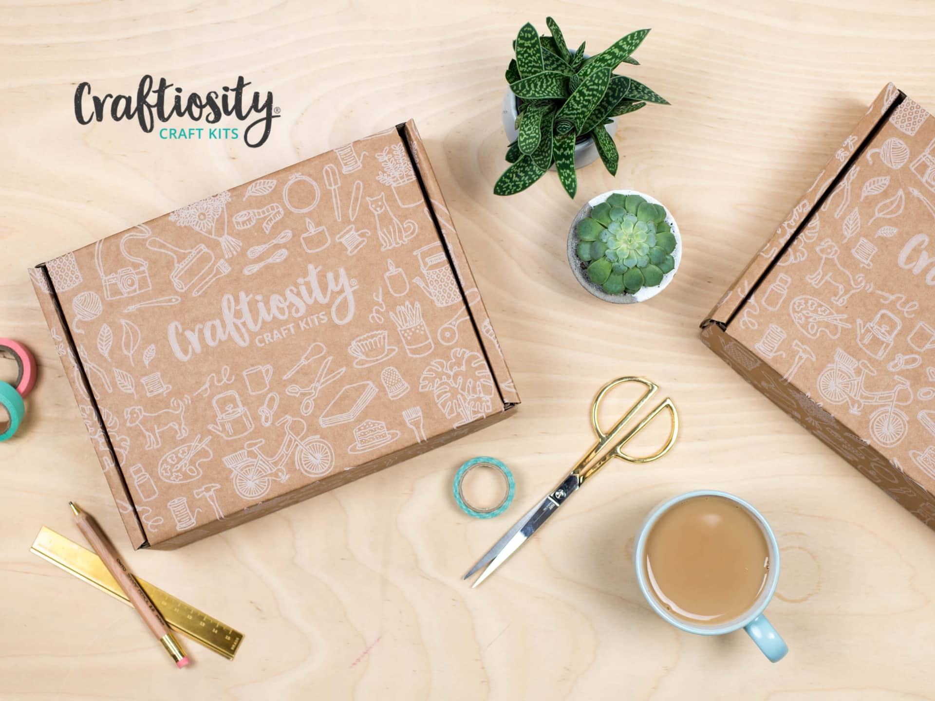 Craftiosity craft kit cover: Creative DIY projects & craft supplies for adults. Explore unique craft boxes & subscription options.