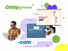 Crazy Domains: Website hosting & domain name deals. Get low prices on domains, email, & web hosting services for your business.