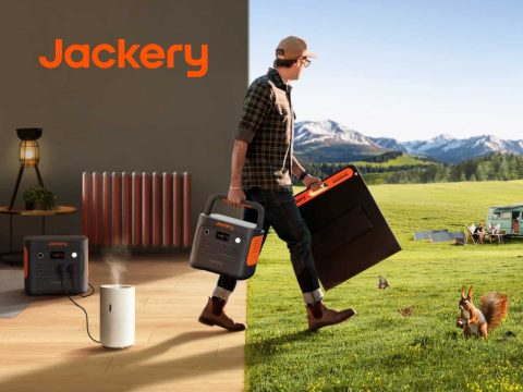 Jackery Jackery Portable Power Station cover: Solar Generator for camping, RV, and outdoor adventures. Provides reliable power for phones, laptops, and appliances.