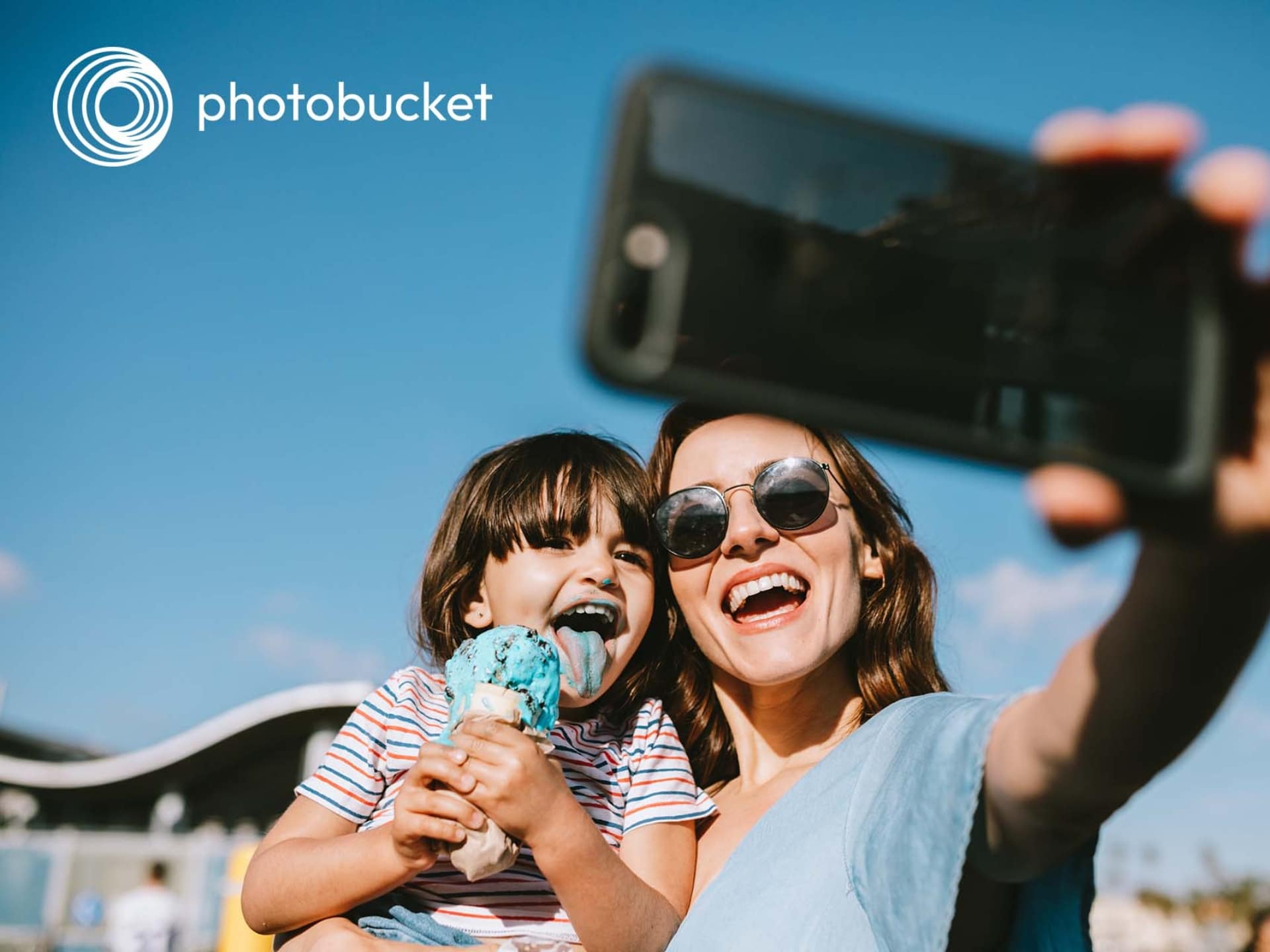 Photobucket Discount Code Photobucket logo on a vibrant background, showcasing the brand's image hosting and photo sharing platform. Explore photos, albums, and easy image management.