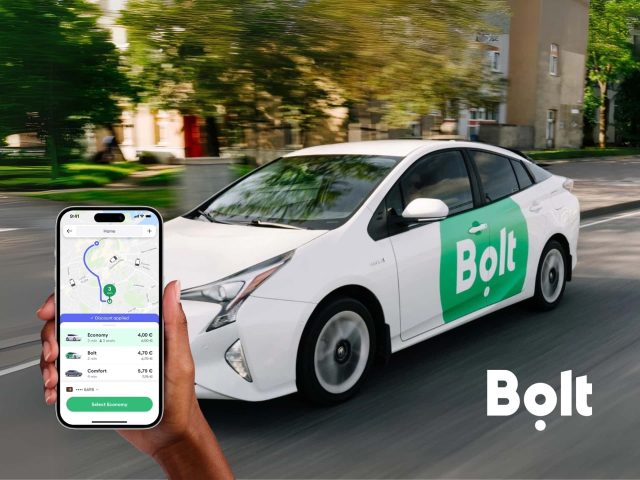 Bolt Business cover image: Modern design showcasing secure transactions, savings, and fast delivery for business clients.