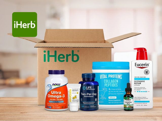 iHerb cover photo: Shop vitamins, supplements, and natural health products. Deals & savings on essential wellness items.