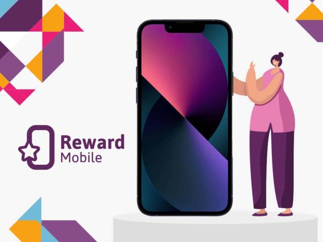 Reward Mobile phone cover showcasing exclusive deals and rewards for customers. Save money on your next purchase!