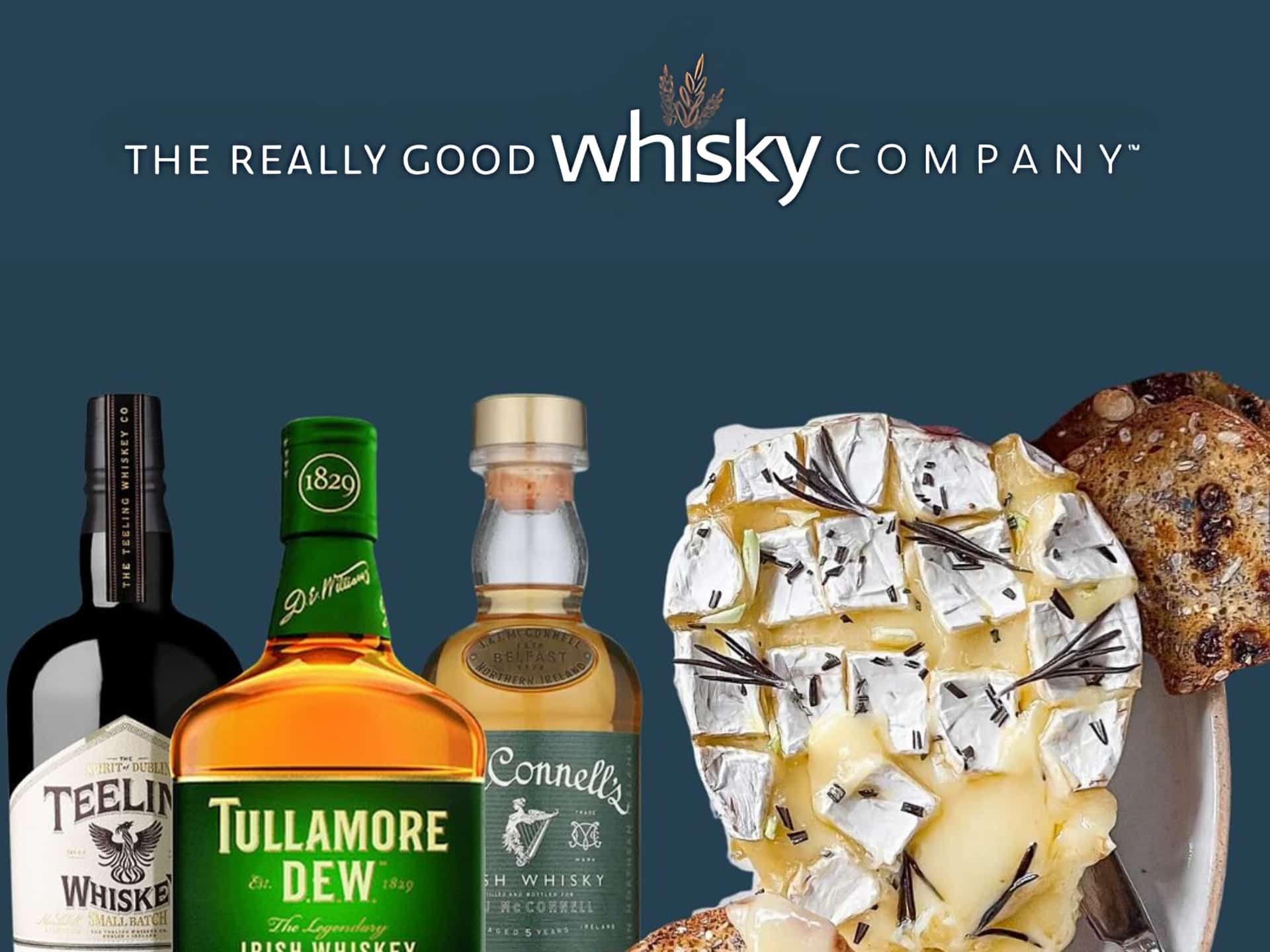 The Really Good Whisky Discount Code The Really Good Whisky Company cover image showcasing a selection of premium Scotch whisky bottles and glasses. Luxury whisky tasting experience.