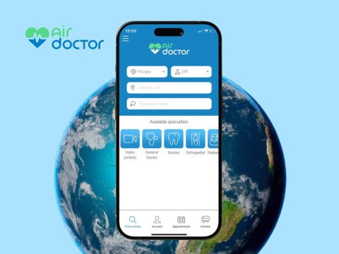 Air Doctor air purifier with HEPA filter removing dust and allergens. Improves indoor air quality. Shop now for clean air!