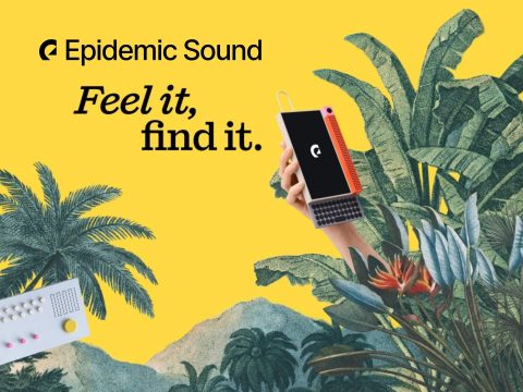 Epidemic Sound music licensing platform cover image. Royalty-free music for videos, podcasts, and more. Explore music library.