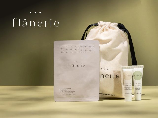 Flânerie Flânerie brand cover image: a stylish woman walking in a city, showcasing fashion and lifestyle. Perfect for chic urban living.