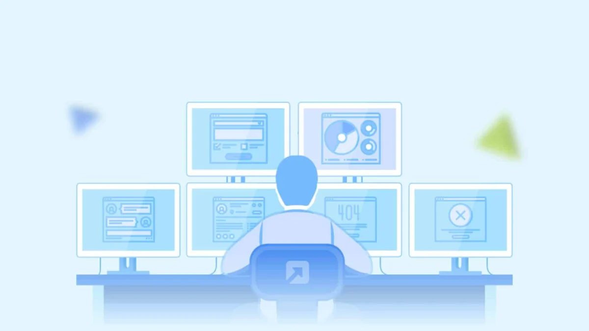 Getscreen remote desktop software interface displayed on a modern laptop screen for efficient remote access.